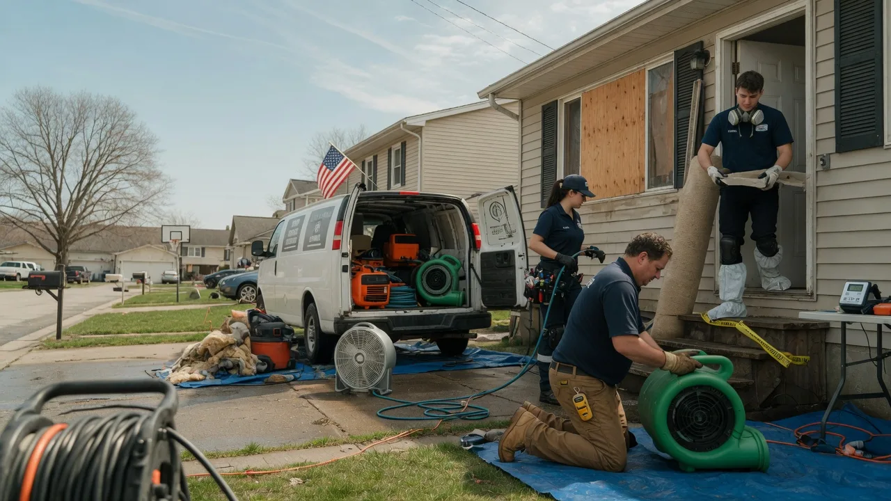 Water Damage Restoration in Council, NC near me